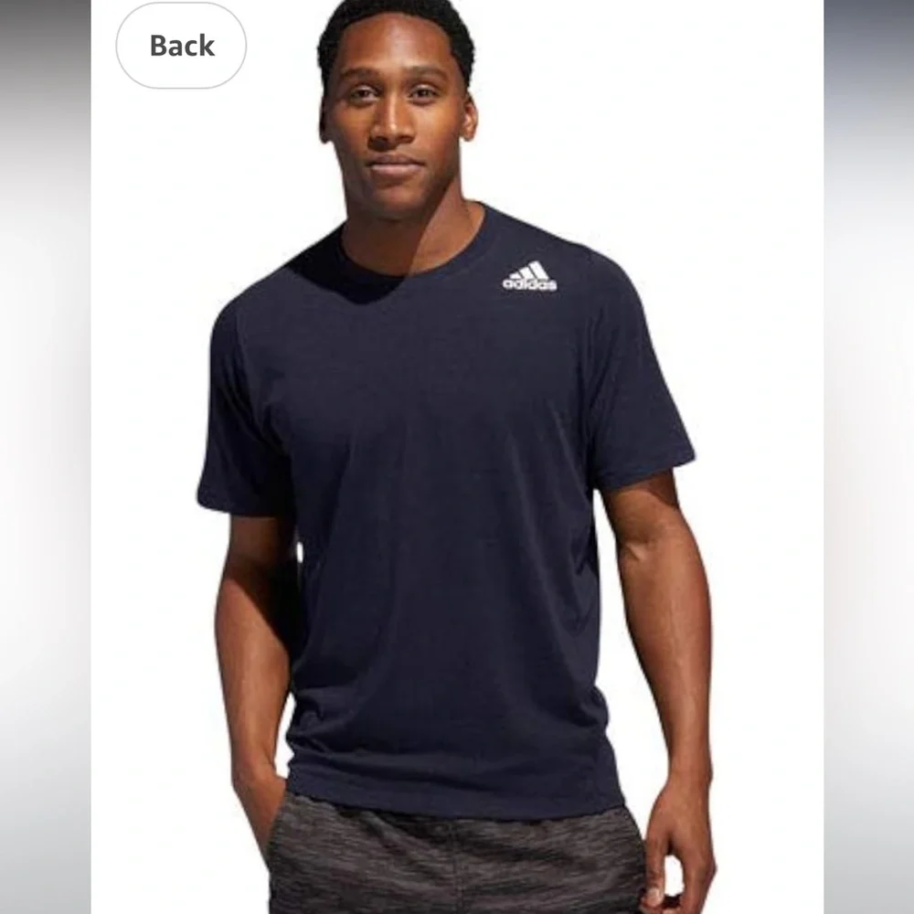 adidas Men's FreeLift Tee- Medium- Black